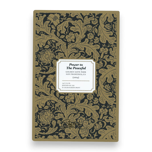 Chuck Sperry Power to the Peaceful 2004 Art Card