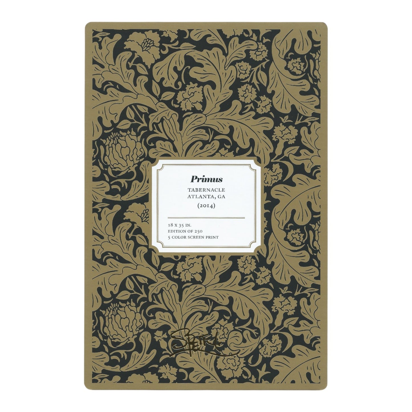 Chuck Sperry Primus 2014 Art Card