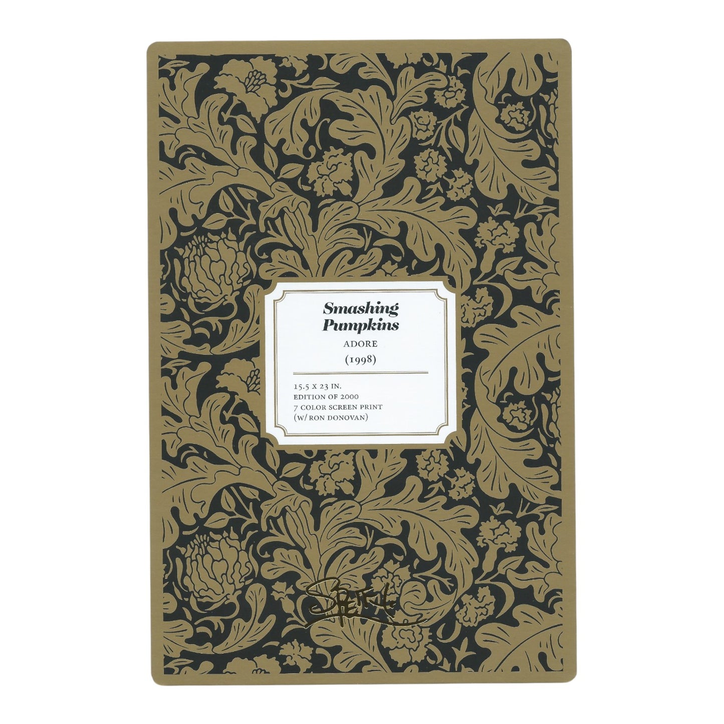 Chuck Sperry Smashing Pumpkins 1998 Art Card