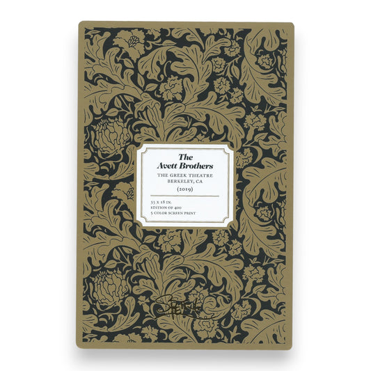 Chuck Sperry Avett Brothers 2019 Art Card