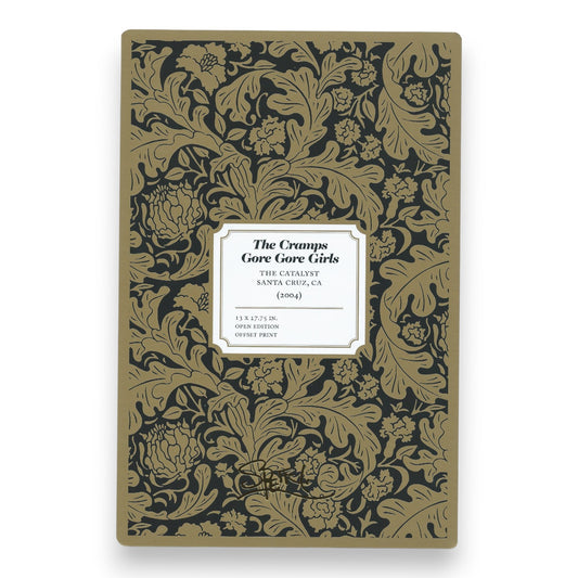 Chuck Sperry The Cramps Gore Gore Girls 2004 Art Card