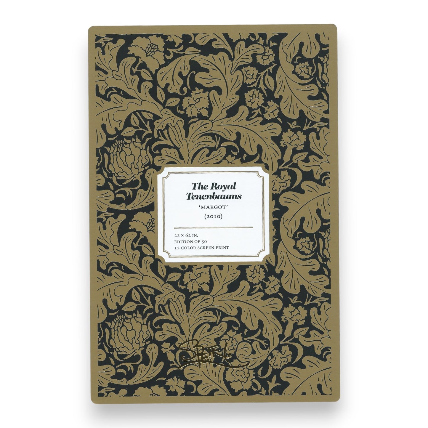 Chuck Sperry The Royal Tenenbaums 2010 Art Card