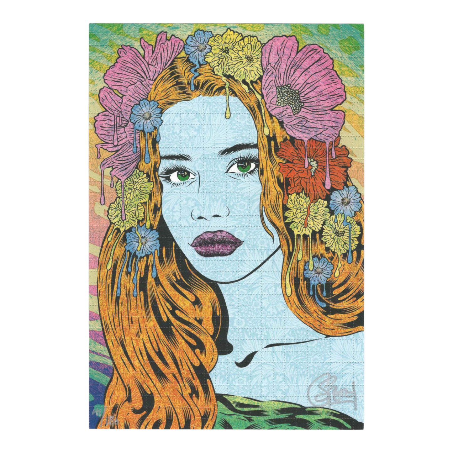 Chuck Sperry
The Seer, 2018
Print on Perforated Blotter Paper
6 x 9 in
Edition of 150
Hand signed + numbered by the artist