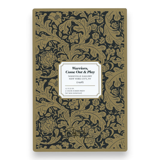 Chuck Sperry Warriors Come Out and Play, 1998 Art Card