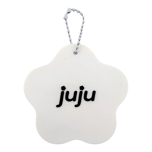 CJ Hendry Animal Print JuJu Keychain (Black & White)
