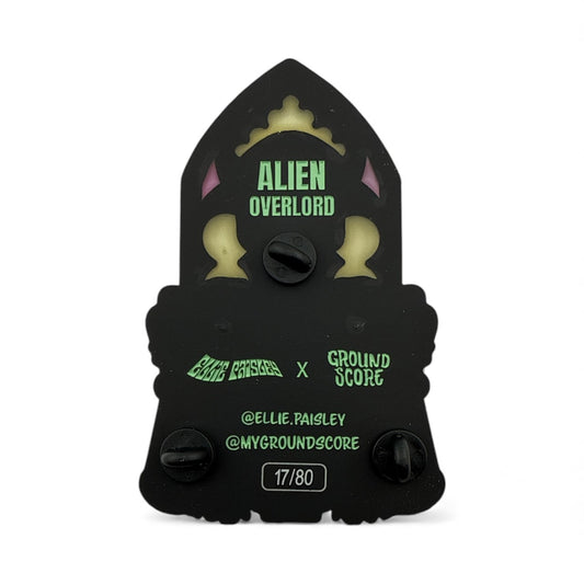 Ellie Paisley x Groundscore "Alien Overlord" Pin
