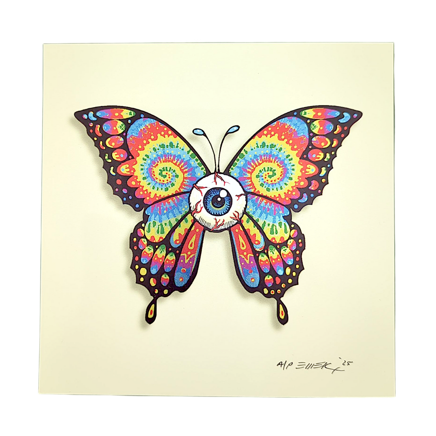 Slinger x Pyroscopic (The Parking Lot Collective)
LSD Flashback, 2025
Screen Print on Acid Free Archival Paper
14 x 17 in
Edition of 50
Hand Signed, Numbered + Dated by the artists.