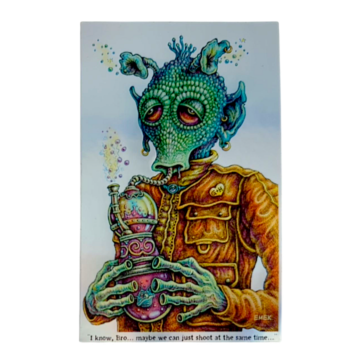 Emek I Know, Bro... Maybe We Can Just Shoot at the Same Time Sticker