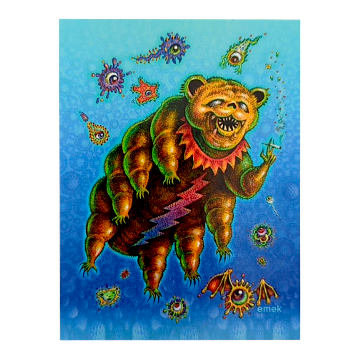 Emek Waterbear Thee Well Sticker