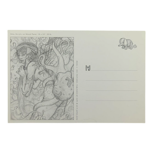James Jean "Ama" Postcard