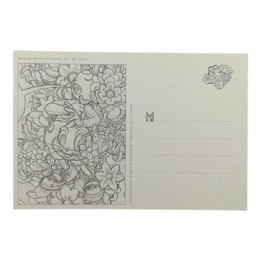 James Jean "Bouquet" Postcard