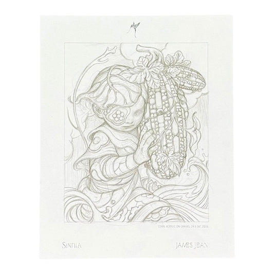 James Jean "Corn" Postcard