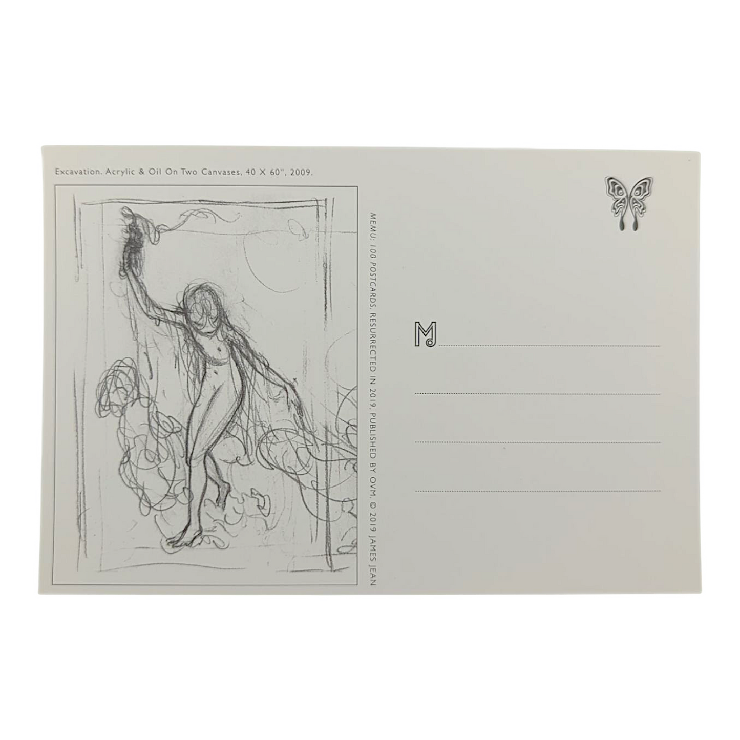 James Jean "Excavation" Postcard