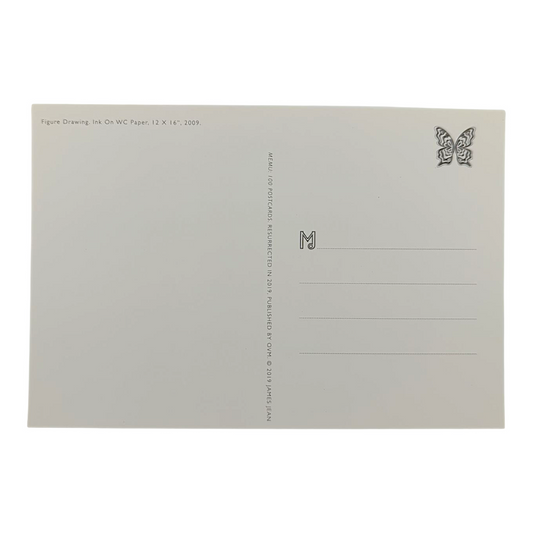 James Jean "Figure Drawing" Postcard