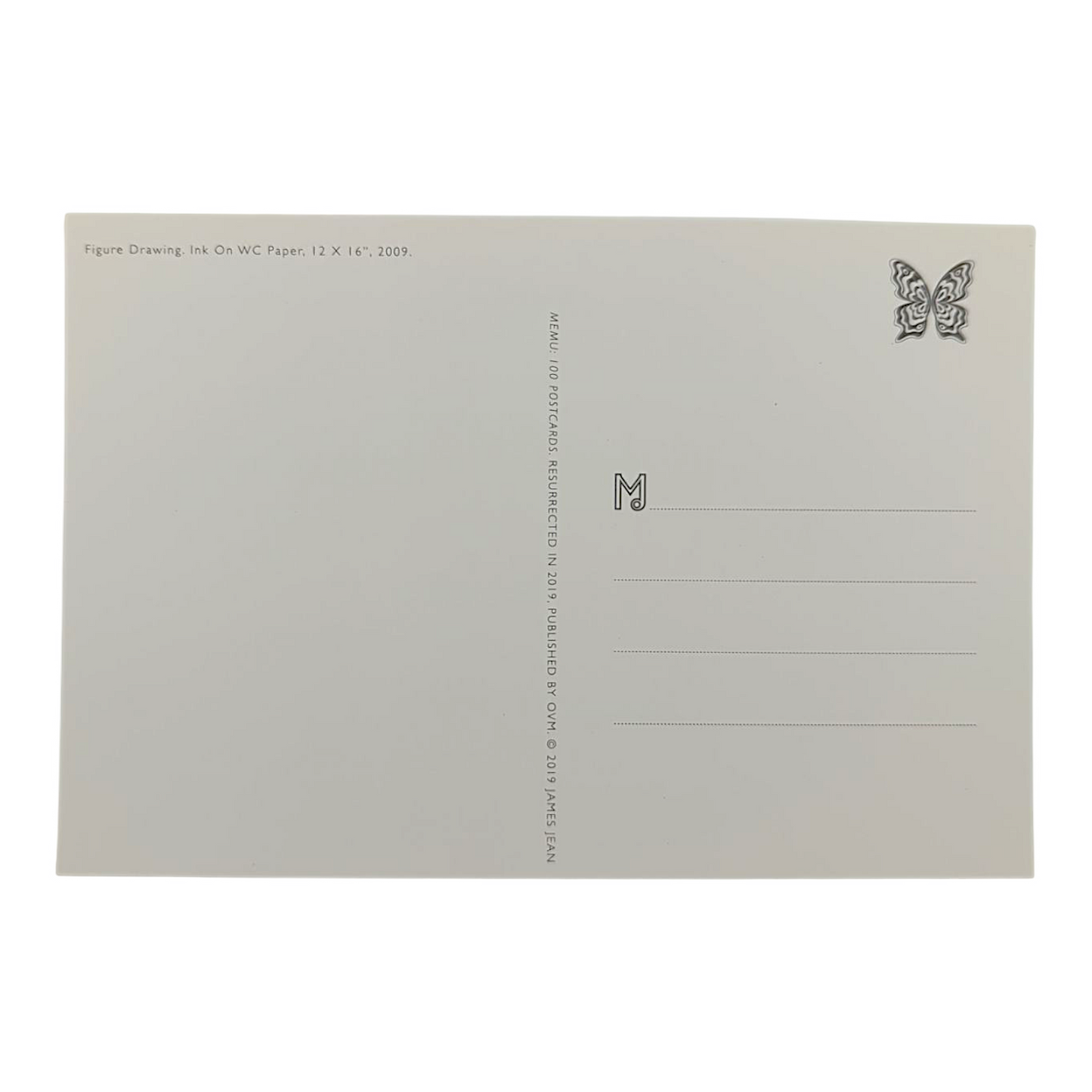 James Jean "Figure Drawing" Postcard