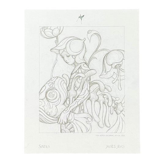 James Jean "Fish" Postcard