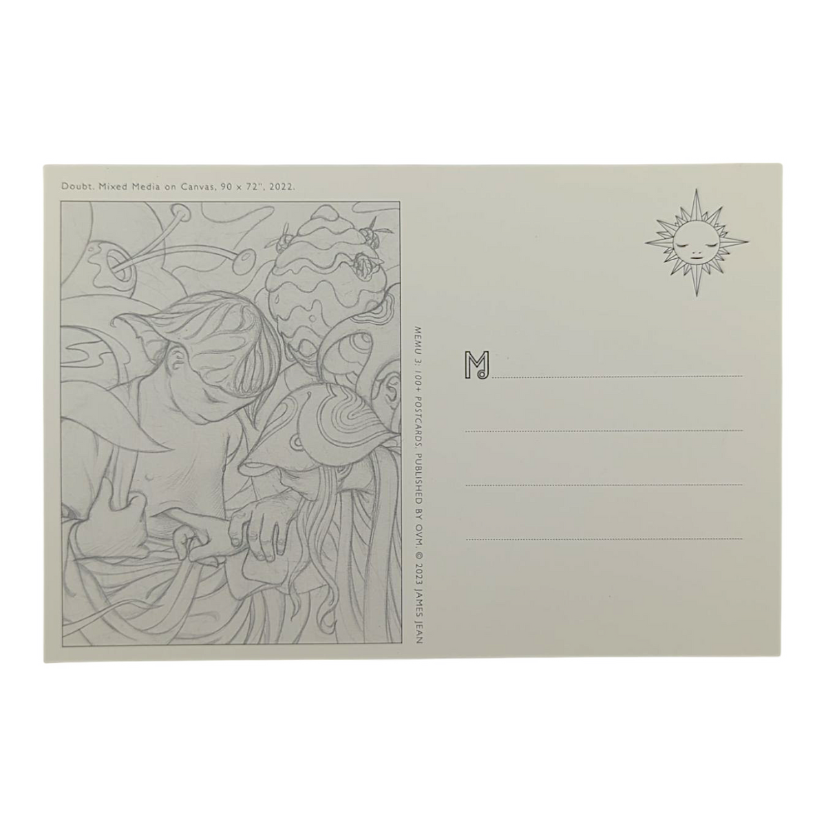 James Jean “Forager IV” Postcard
Offset lithograph on postcard
4 x 6 in
Features a reproduction of James Jean’s "Forager IV" (2020)