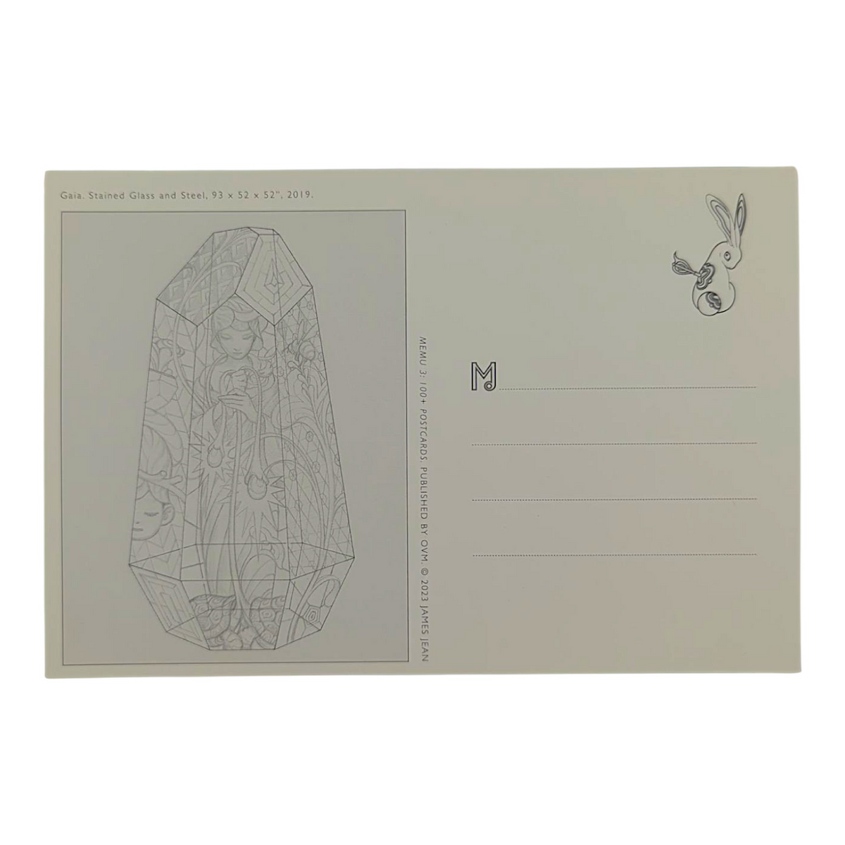 James Jean “Gaia” Postcard
Offset lithograph on postcard
4 x 6 in
Features a reproduction of James Jean’s "Gaia" (2019)