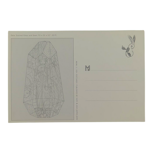 James Jean “Gaia” Postcard
Offset lithograph on postcard
4 x 6 in
Features a reproduction of James Jean’s "Gaia" (2019)