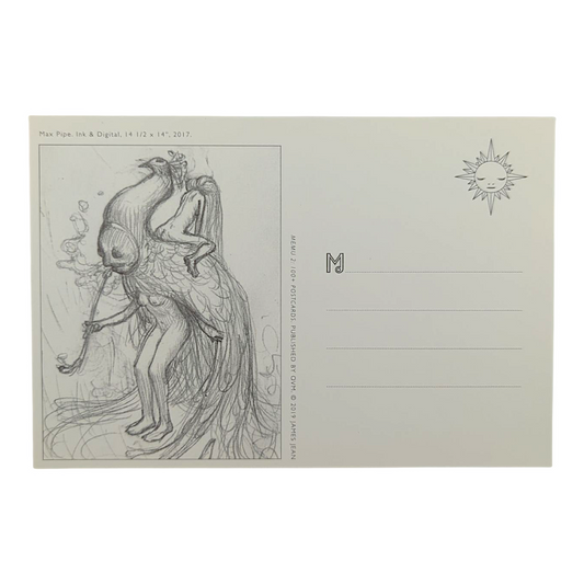 James Jean "Max Pipe" Postcard