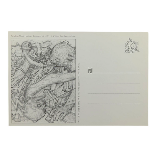 James Jean "Paradise" Postcard