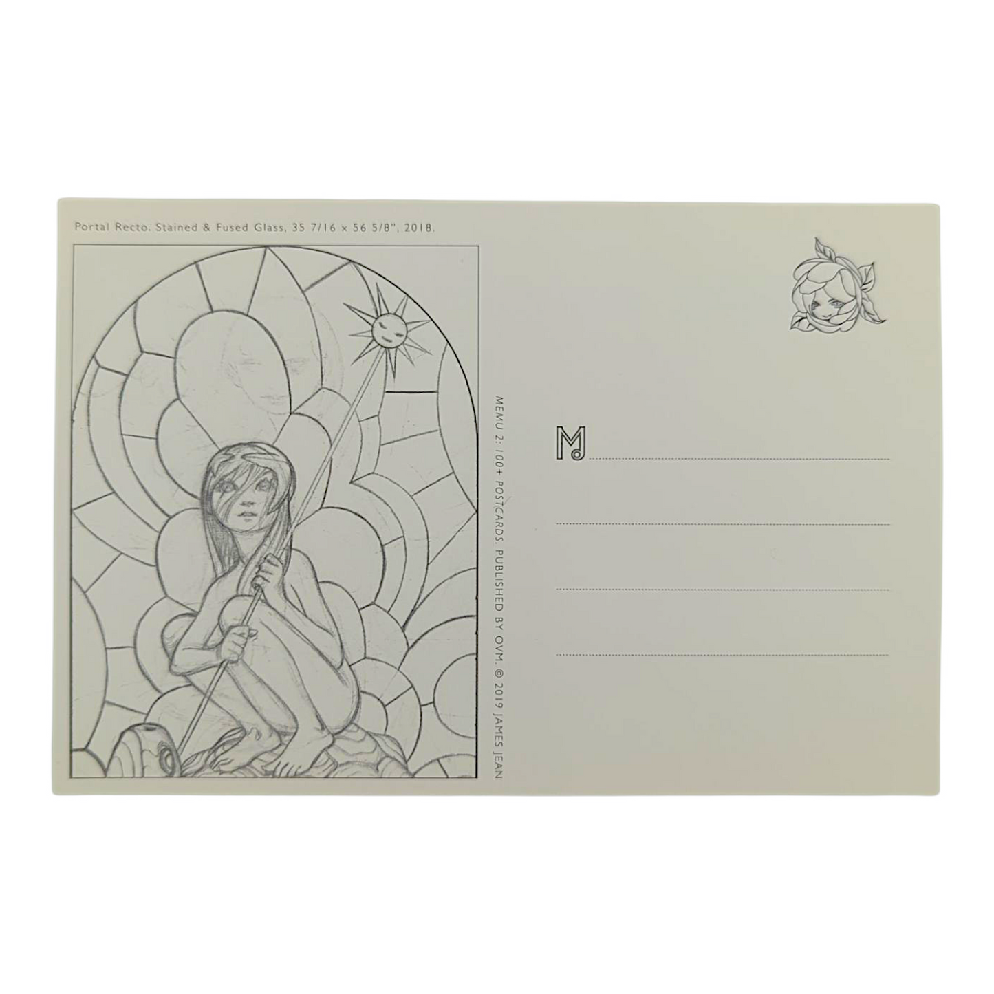 James Jean “Portal Recto” Postcard
Offset lithograph on postcard
4 x 6 in
Features a reproduction of James Jean’s "Portal Recto" (2018)