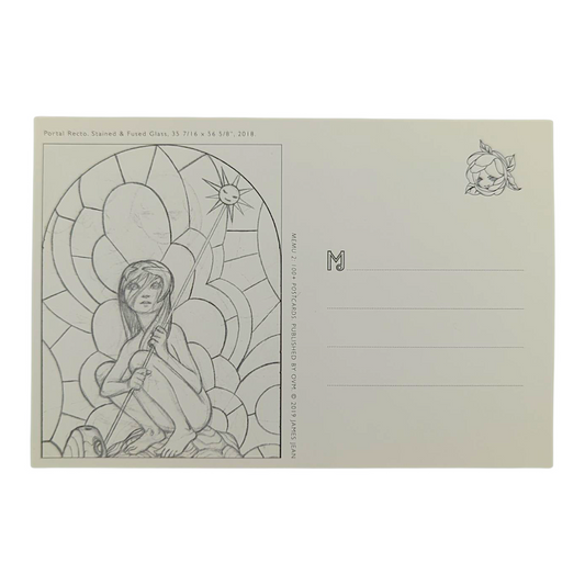 James Jean “Portal Recto” Postcard
Offset lithograph on postcard
4 x 6 in
Features a reproduction of James Jean’s "Portal Recto" (2018)