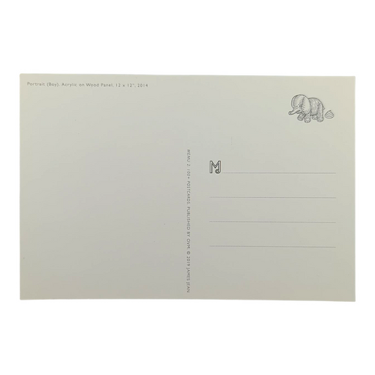 James Jean “Portrait (Boy)” Postcard