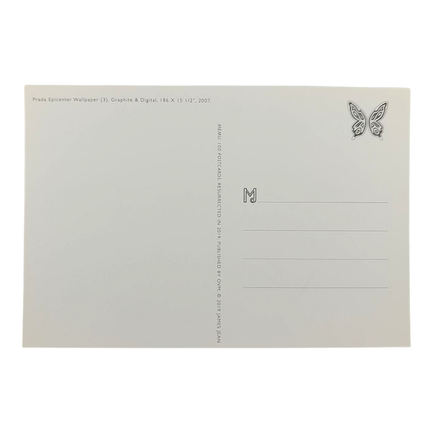 James Jean "Prada Epicenter Wallpaper (3)" Postcard