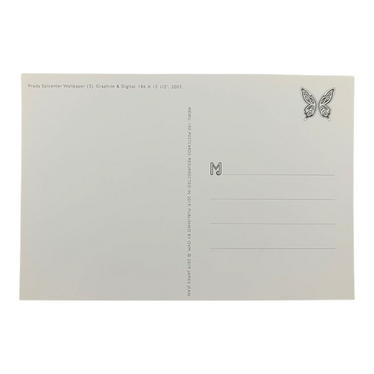 James Jean "Prada Epicenter Wallpaper (3)" Postcard