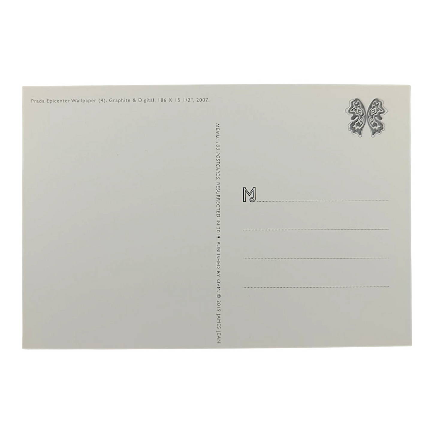 James Jean "Prada Epicenter Wallpaper (4)" Postcard