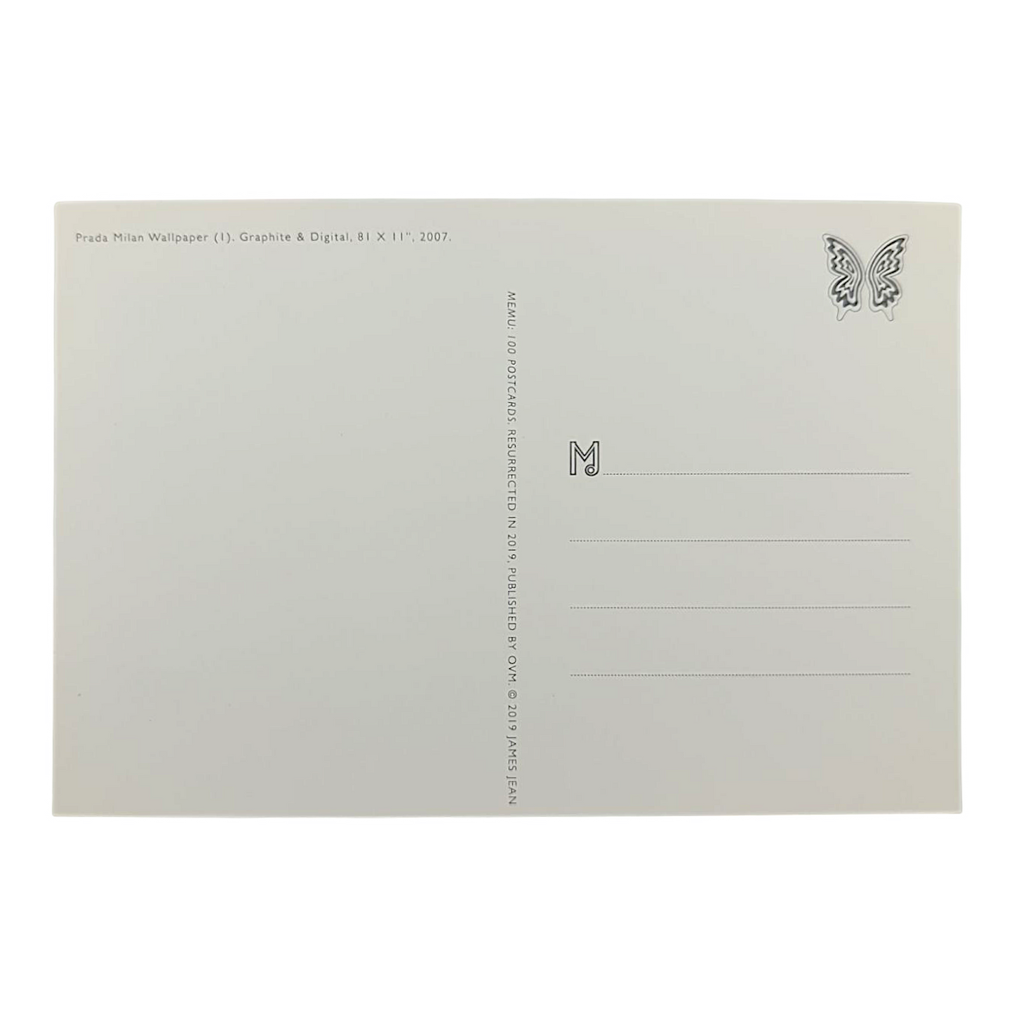 James Jean "Prada Milan Wallpaper (1)" Postcard