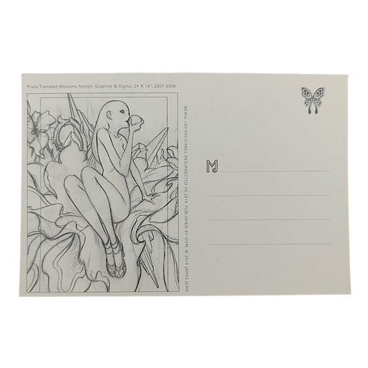 James Jean "Prada Trembled Blossoms Nymph" Postcard