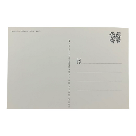 James Jean "Puppet" Postcard