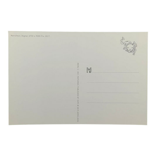 James Jean “Retroflect” Postcard
Offset lithograph on postcard
4 x 6 in
Features a reproduction of James Jean’s "Retroflect" (2017)