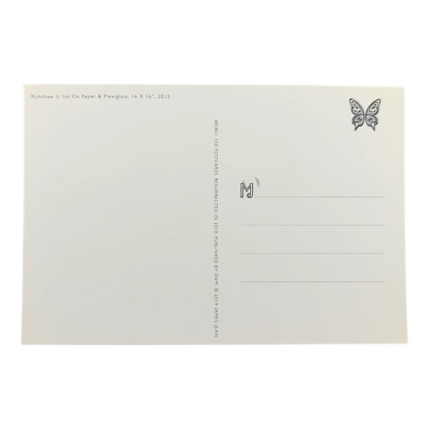 James Jean "Rickshaw II" Postcard