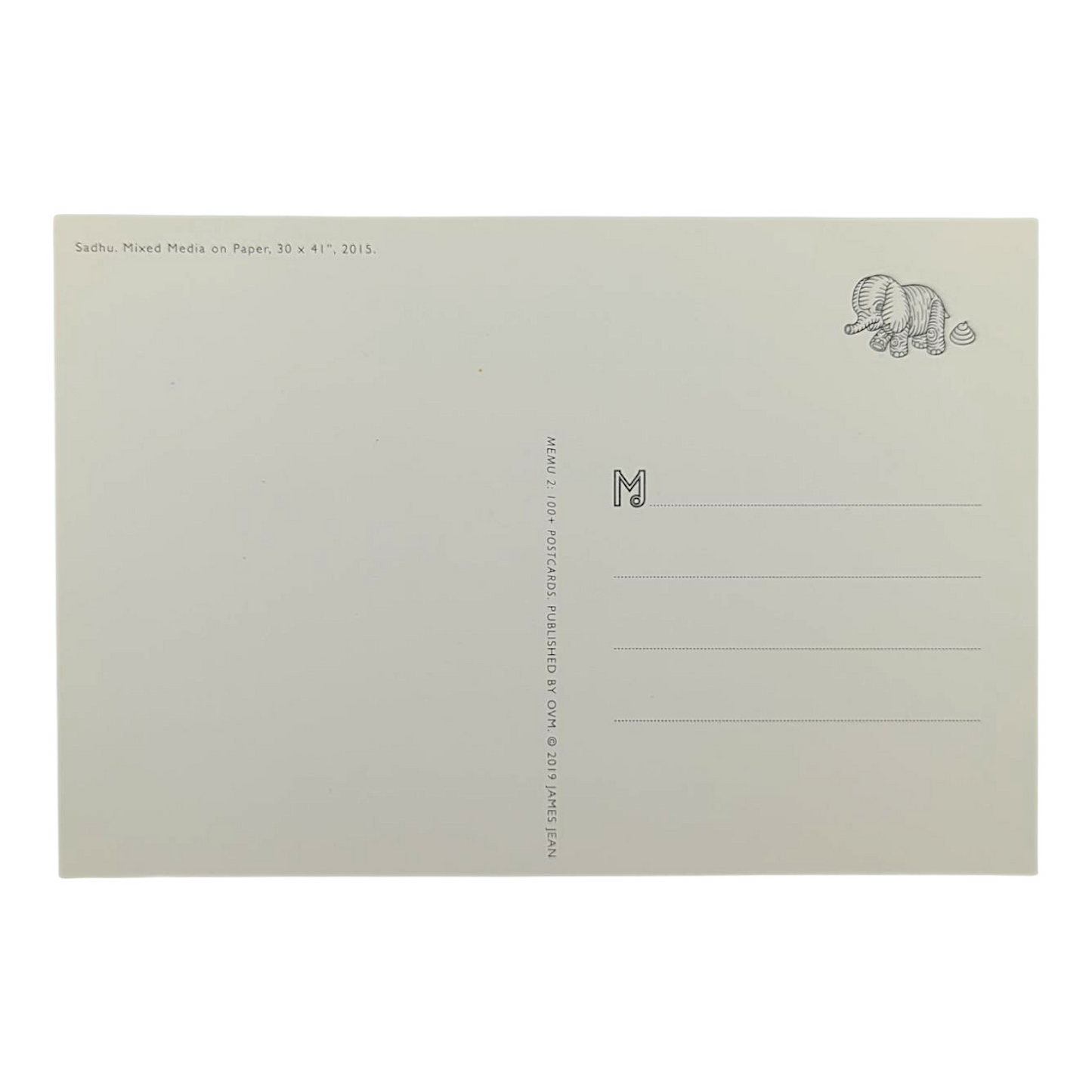 James Jean "Sadhu" Postcard