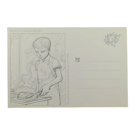 James Jean “Sear” Postcard
Offset lithograph on postcard
4 x 6 in
Features a reproduction of James Jean’s "Sear" (2023)