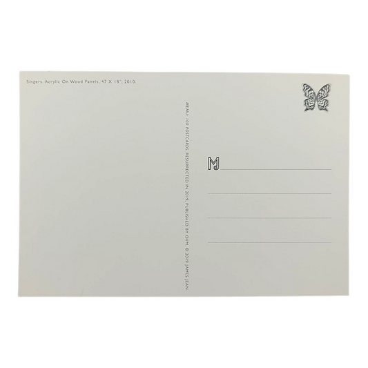 James Jean "Singers" Postcard