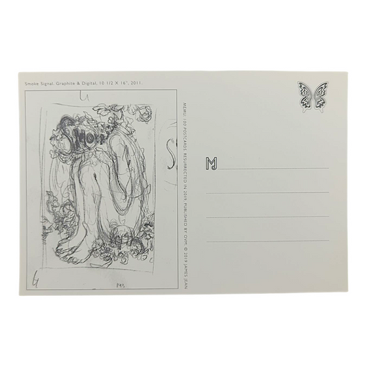James Jean "Smoke Signal" Postcard