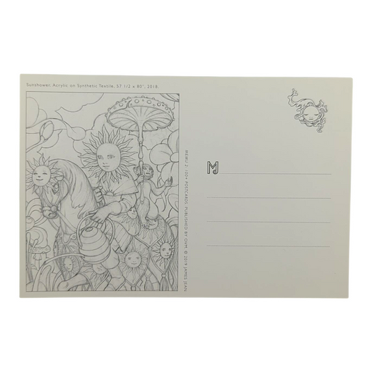 James Jean “Sunshower” Postcard
Offset lithograph on postcard
4 x 6 in
Features a reproduction of James Jean’s "Sunshower" (2018)