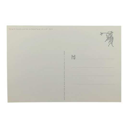James Jean “Swing III” Postcard
Offset lithograph on postcard
4 x 6 in
Features a reproduction of James Jean’s "Swing III" (2019)