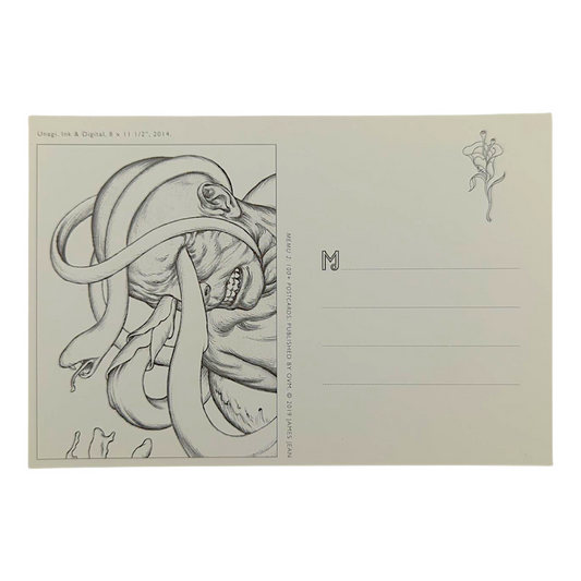 James Jean “Unagi” Postcard
Offset lithograph on postcard
4 x 6 in
Features a reproduction of James Jean’s "Unagi" (2014)