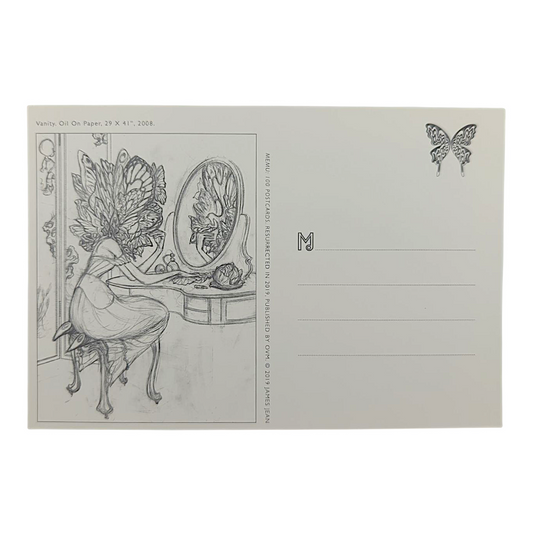 James Jean "Vanity" Postcard
