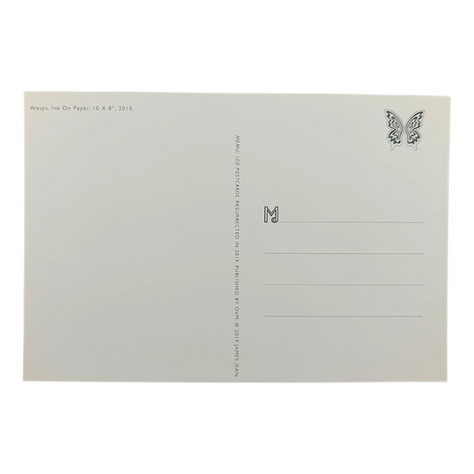 James Jean "Wasps" Postcard