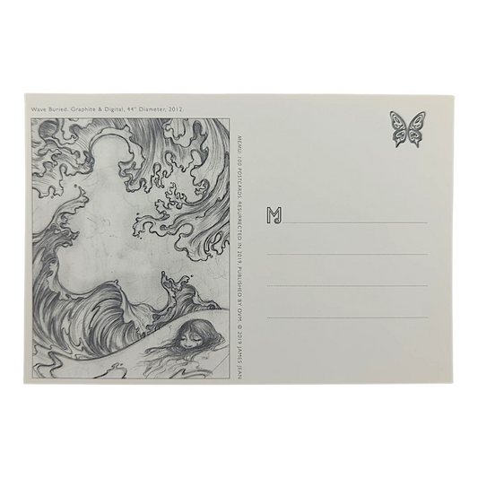 James Jean "Wave Buried" Postcard