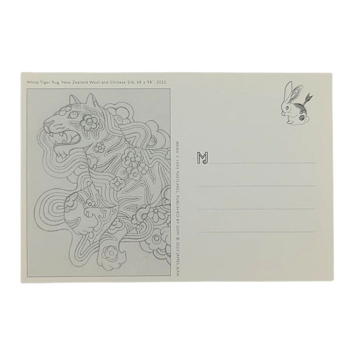 James Jean “Descendent V” Postcard
Offset lithograph on postcard
4 x 6 in
Features a reproduction of James Jean’s "Descendent V" (2022)