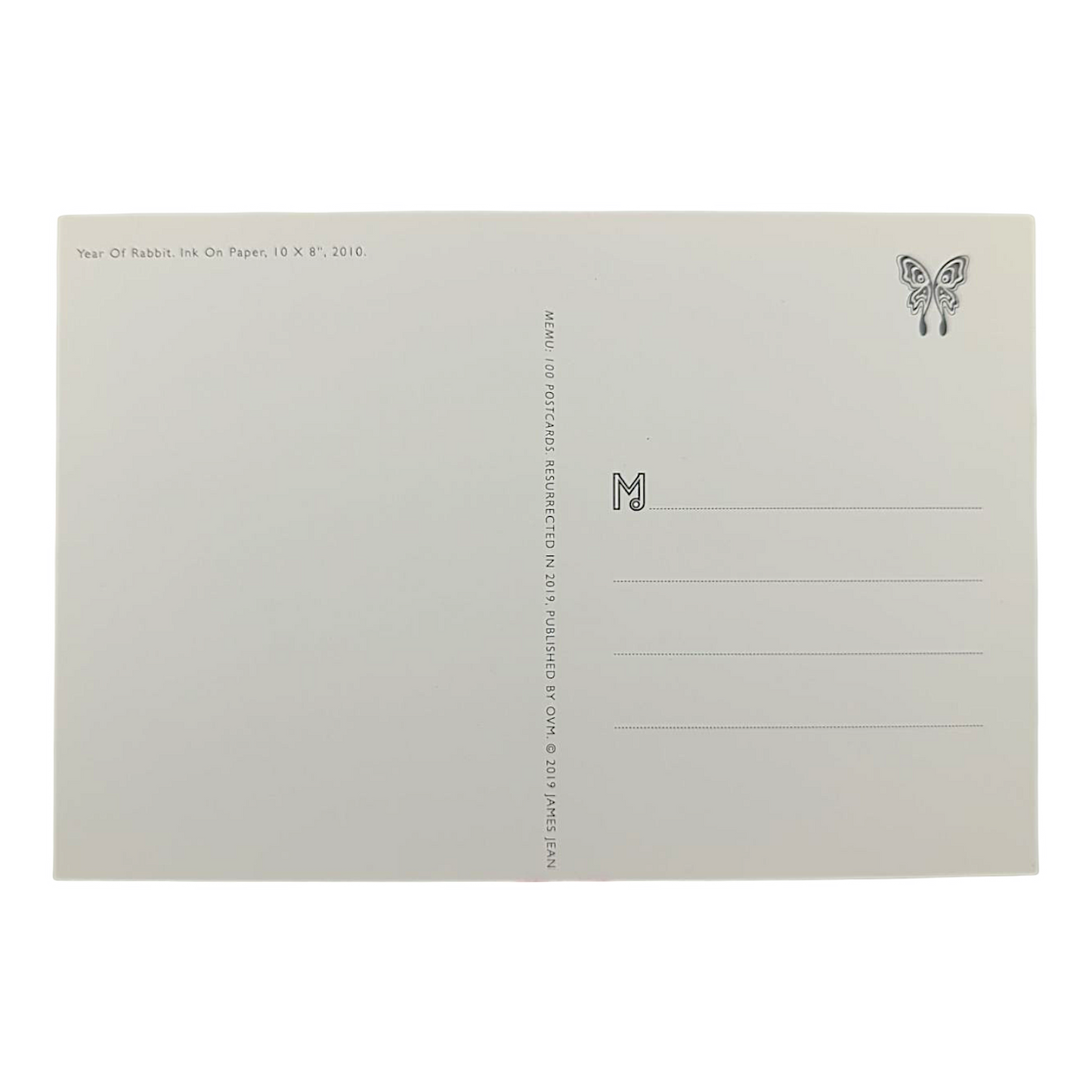 James Jean "Year Of Rabbit" Postcard