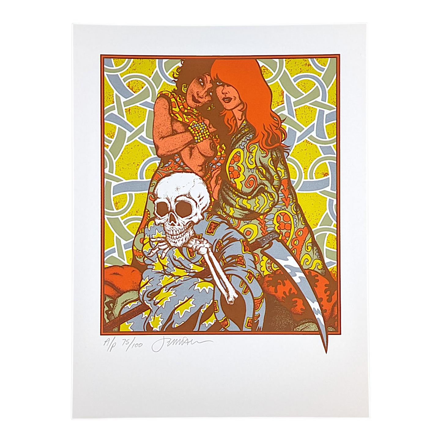 Jermaine Rogers
Hungry Hands, 2025
Screen print
9 x 12 in
Artist's Proof Edition of 100
Hand signed + numbered by the artist