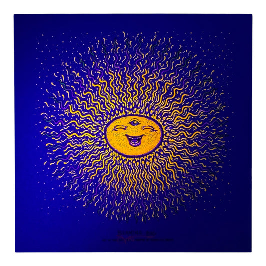 Marq Spusta "Beaming Big" (Blue Shimmer) Mini Print